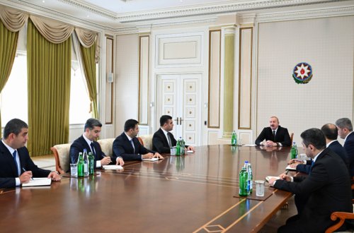 Prezident yeni icra başçılarını qəbul etdi - Fotolar