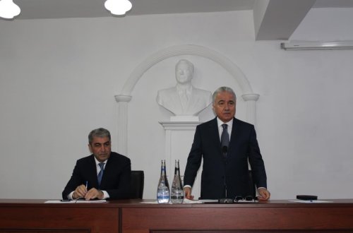 Balakənin yeni icra başçısı kollektivə təqdim olundu - FOTO