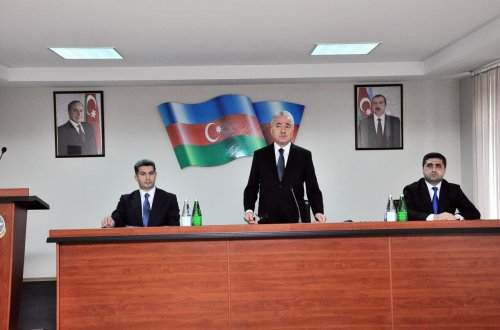 Göygölün yeni icra başçısı kollektivə təqdim olundu - FOTO