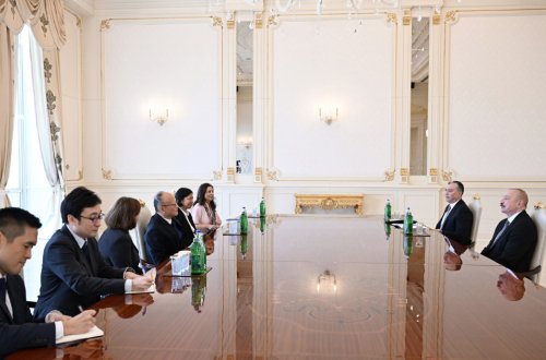 Prezident qəbul keçirdi - Fotolar