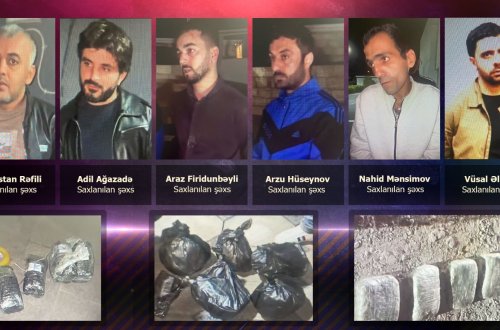 DİN-dən əməliyyat - 21 kq narkotik vasitə və 600 ədəd psixotrop tərkibli həb aşkarlandı