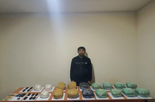 İrandan Azərbaycana PUA ilə narkotik keçirilməsinin qarşısı alındı - FOTO