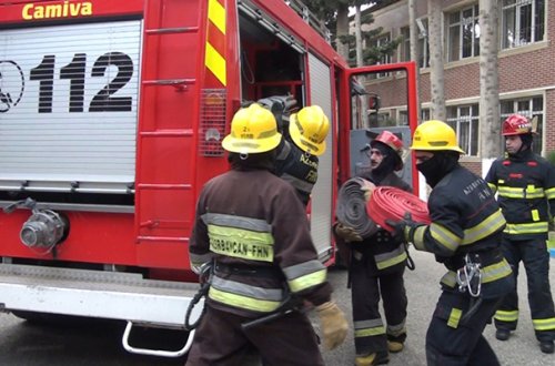 Bakıda ofis binasında partlayış olub