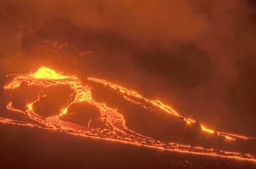 Havaydakı Kilauea vulkanı yenidən lava püskürür