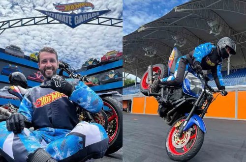 Motoyürüşçü şou zamanı həlak oldu - ANBAAN VİDEO