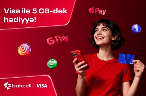 “Bakcell” və “Visa” tərəfdaşlığa başlayır
