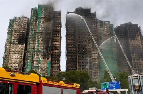 Honq Konqda yaşayış kompleksində baş verən yanğında ölənlərin sayı 128 nəfərə çatıb