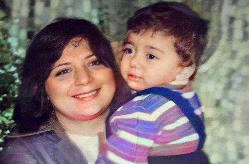 Oğlu illər sonra Salatın Əsgərovanın şəhid olduğu yerdə - VİDEO