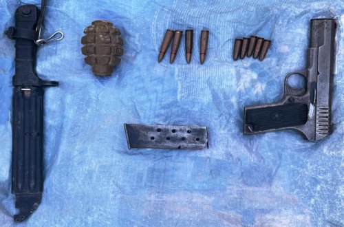 Gəncədə məhkumun həbsdən öncə gizlətdiyi silah aşkar edildi