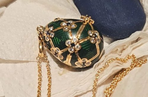 Udulmuş 19.000 dollarlıq boyunbağı xilas edildi