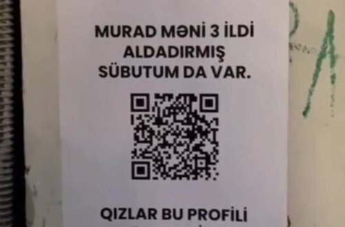 Bakıda qız ona xəyanət edən oğlandan görün necə qisas aldı - VİDEO