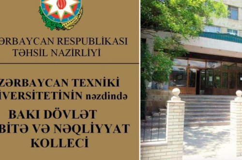 Bakı Dövlət Rabitə və Nəqliyyat Kollecinin 50 min borcu var