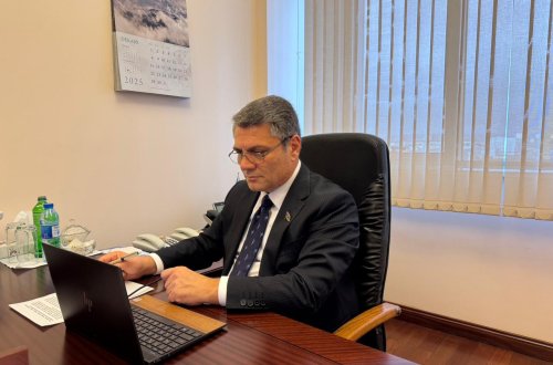 Milli Məclisin deputatı Məzahir Əfəndiyev metan emissiyalarının azaldılmasına həsr olunmuş beynəlxalq vebinarda iştirak edib