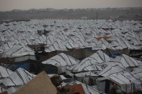 Qəzzada şaxtalı soyuqlar qocaların və uşaqların həyatını təhdid edir