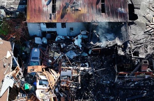 Qaz xəttini zədələyən işçilər, məhəlləni xarabalığa çevirdi