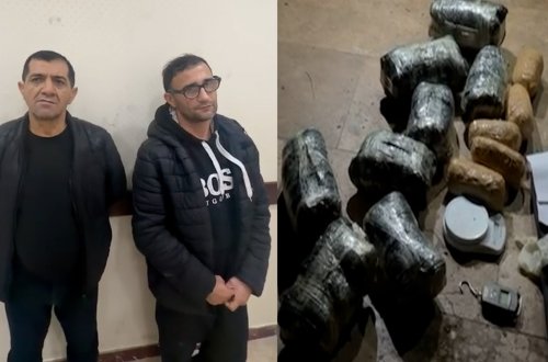 Narkokuryerlik edən şəxslərdən 10 kq marixuana və tiryək aşkarlandı - VİDEO