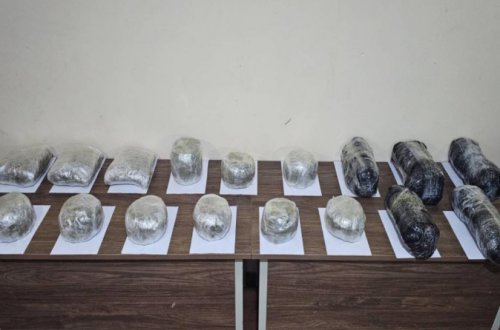 İrandan Azərbaycana 24 kq narkotik keçirilməsinin qarşısı alınıb