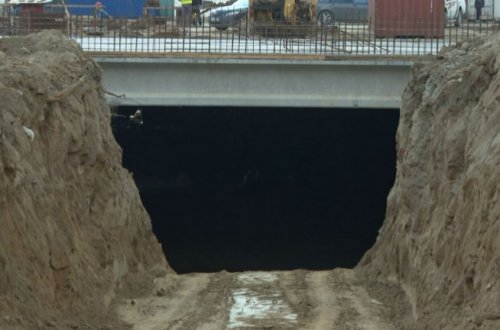 Yeni yolun istifadəyə veriləcəyi tarix açıqlandı - VİDEO