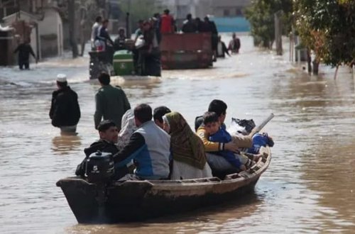 İranda daşqınlar nəticəsində 5 nəfər ölüb