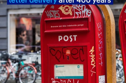 Danimarkada 400 illik məktub poçt xidməti başa çatır