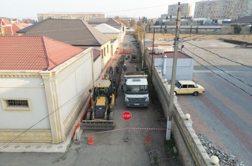 Gəncədə 428 kilometr içməli, 380 kilometr tullantı su xətti çəkilib – Videoreportaj