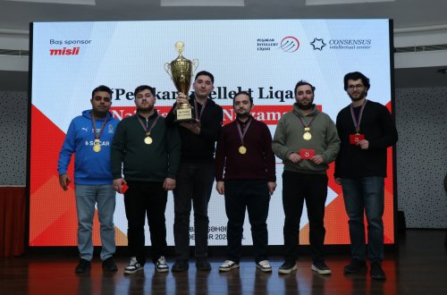 “Misli”nin dəstəyilə Peşəkar İntellekt Liqasının 2025-ci il mövsümü başa çatıb