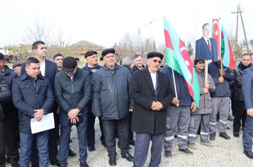 ADSEA daha bir qəsəbəni içməli su ilə təmin edib