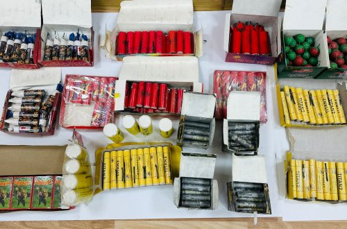 Abşeronda pirotexniki vasitələr satanlar saxlanıldı