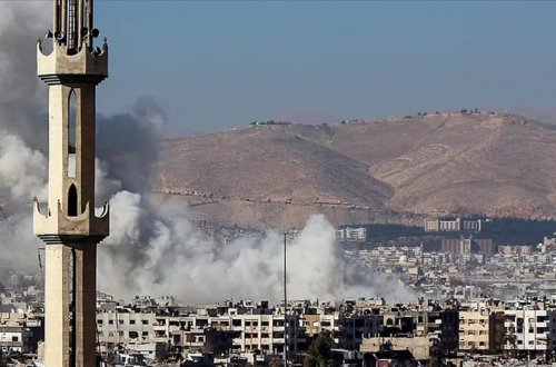 Suriyanın paytaxtı Dəməşq yaxınlığında partlayış baş verib