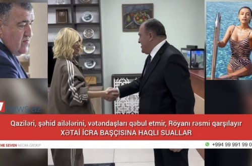Xətai rayonunda prioritetlər niyə bu qədər səhv qoyulub? - XƏTAİ İCRA BAŞÇISININ RÖYA SEVGİSİNİN VİDEOSU