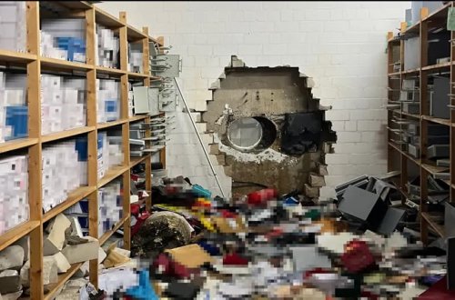 La Casa de Papel reallığa çevrildi: Almaniyada bank anbarı qarət edilib