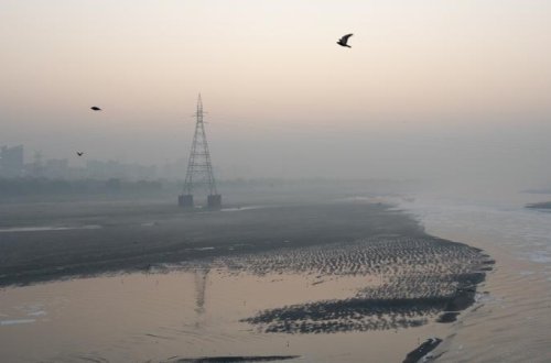 Hindistanın İndira Qandi Beynəlxalq Hava Limanında uçuşların təxirə salınması davam edir