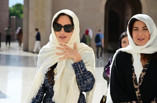 Leyla Əliyeva Maskatda Sultan Qabus Böyük Məscidini də ziyarət edib - FOTO