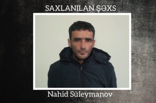 Ödəmə terminallarından oğurluq edən şəxs saxlanıldı