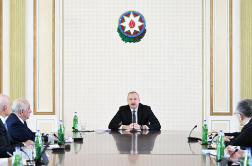 Prezident: Yağış sularının idarə olunması üçün Bakının 30 küçəsində yeni kollektor şəbəkəsi qurulacaq