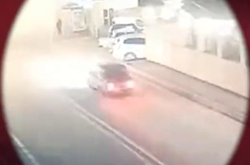 Avtoxuliqanlıq edən şəxs 1 aylıq həbs olundu - VİDEO