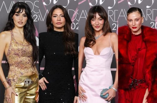 Türkiyəli ulduzlar qırmızı xalıda göz qamaşdırdı - FOTOLAR