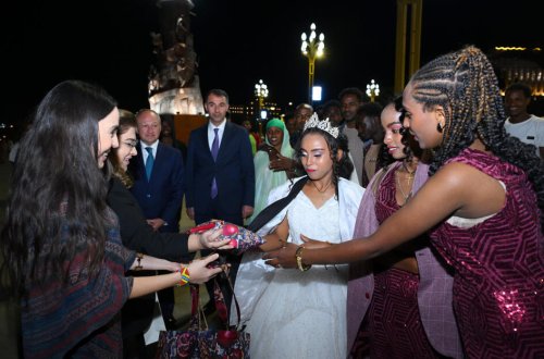 Leyla Əliyeva Əddis-Əbəbədə Adva Zəfər Muzey Kompleksində olub - FOTO