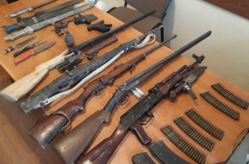 Qanunsuz saxlanılan silah-sursatın aşkarlanması üzrə əməliyyatlar davam edir