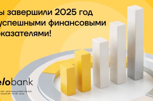 Yelo Bank завершил 2025 год со значительным ростом активов и депозитов