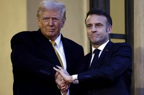 Tramp Fransa prezidentinin şəxsi mesajını dərc etdi