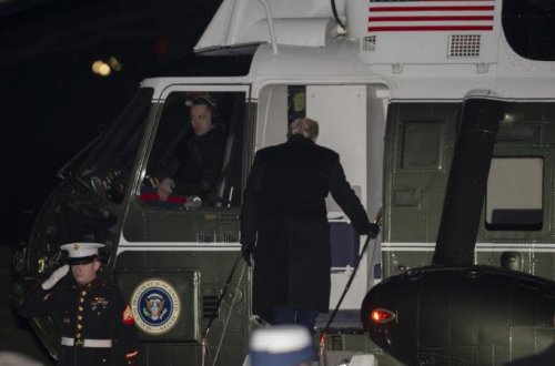 Trampın təyyarəsində uçuş zamanı nasazlıq yaranıb