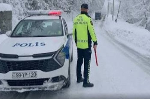 Sürücülərə XƏBƏRDARLIQ: Yollar buz bağlaya bilər