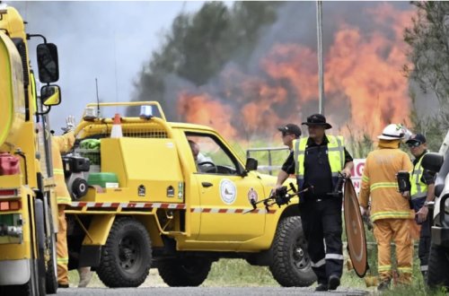 Avstraliyada təyyarə qəzaya uğradı: Meşə yanğını başladı