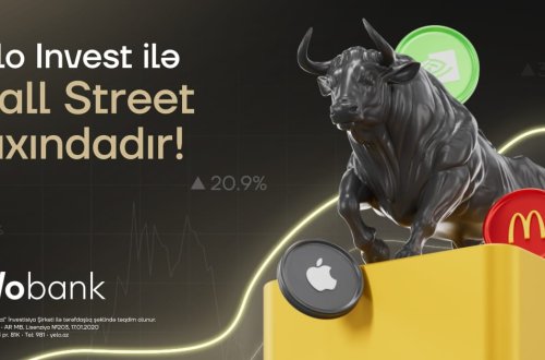 Yelo Invest ilə ABŞ birjalarına rahat çıxış əldə et!