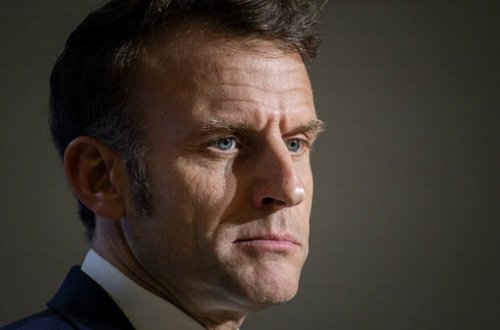 Makron Rusiyanın Xarkovda sərnişin qatarına hücumunu pisləyib