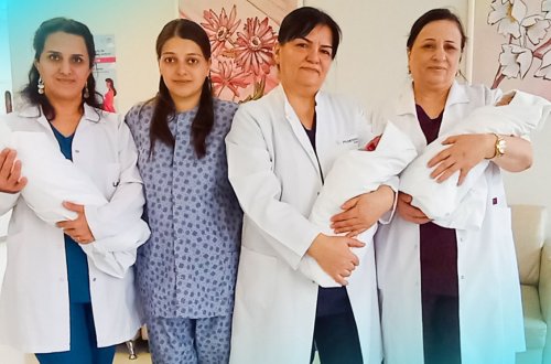 Masallıda üçəm dünyaya gəldi - Fotolar