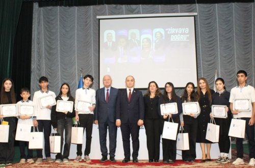 Mingəçevir Dövlət Universitetind Mingəçevir şəhəri üzrə Regional Riyaziyyat Olimpiadasının qalibləri təltif olunub
