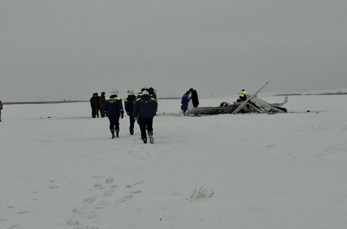 Rusiyada təyyarə qəzaya uğradı - Ölənlər var