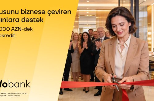 Qadın sahibkarlar üçün Yelo Bank-dan parlaq imkan!